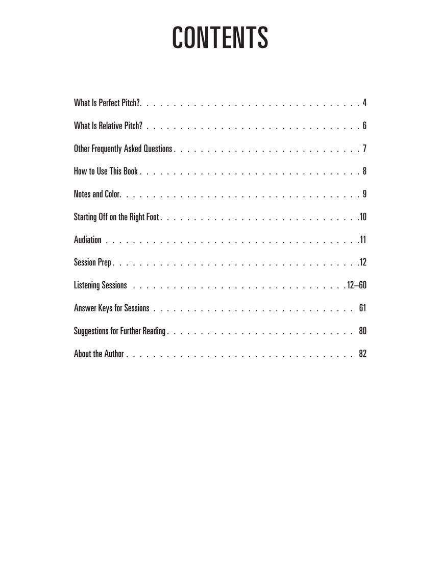 Hal Leonard Perfect Pitch Method