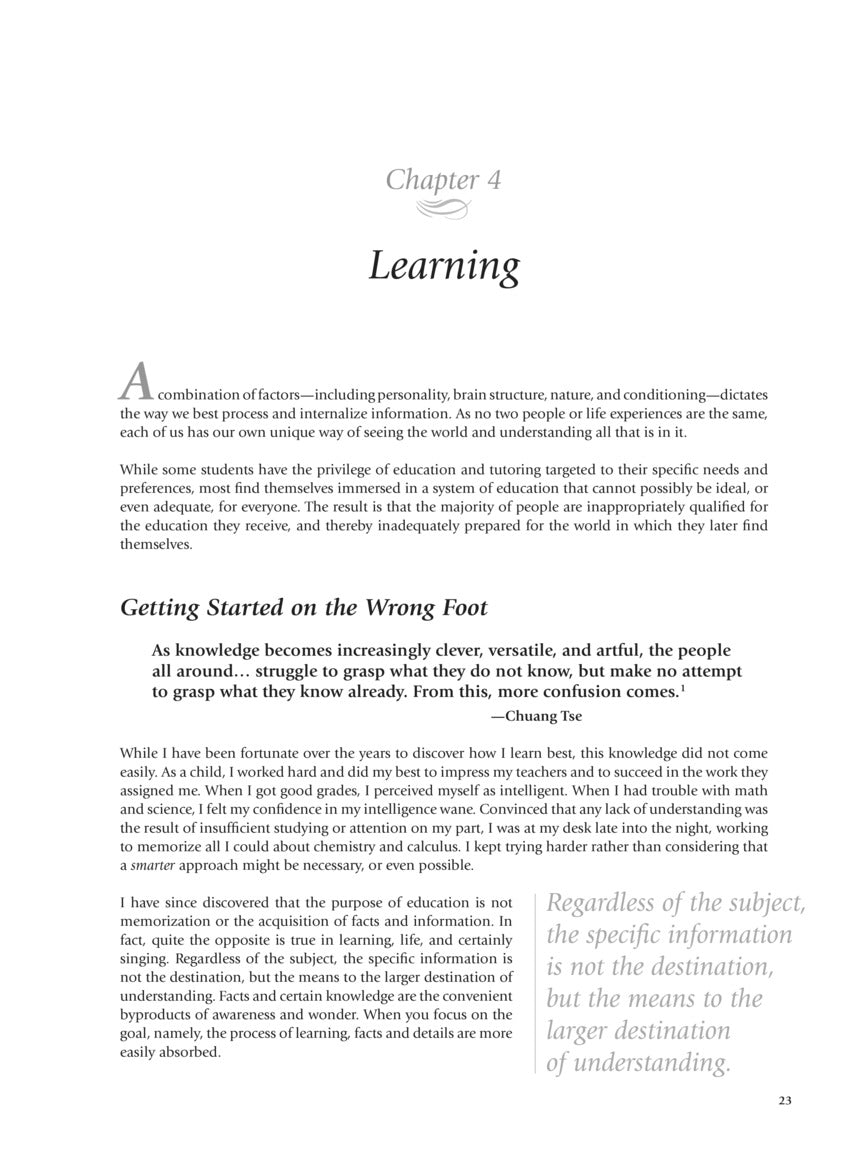 Art of Singing, The - Discovering and Developing Your True Voice