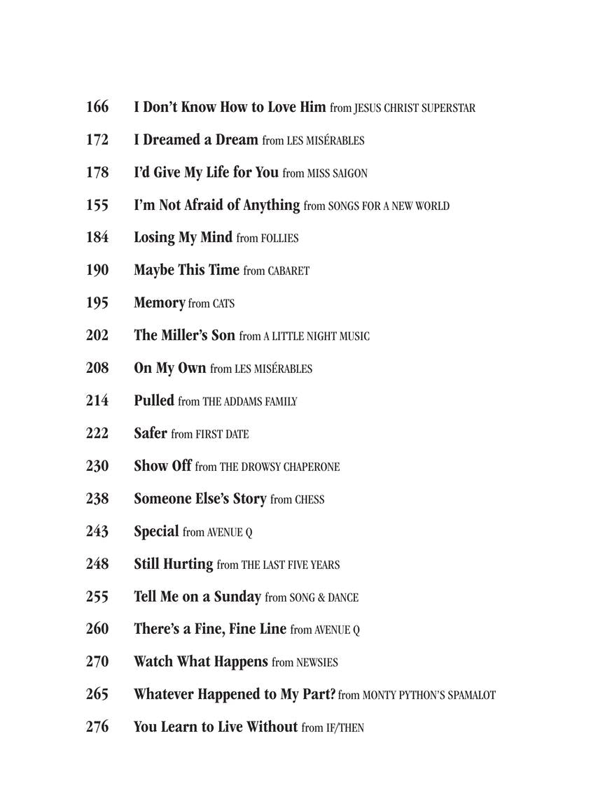 Broadway Belter's Songbook Third Edition