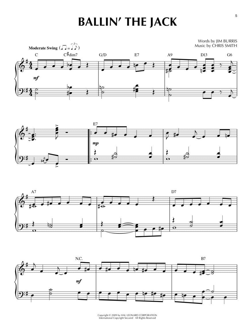 Swinging Jazz - Jazz Piano Solos, Vol. 12