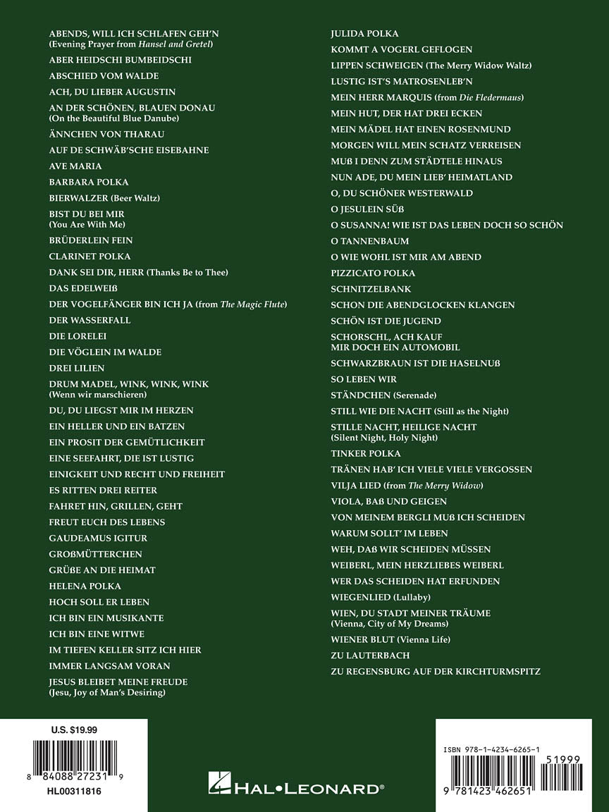 Big Book of German Songs