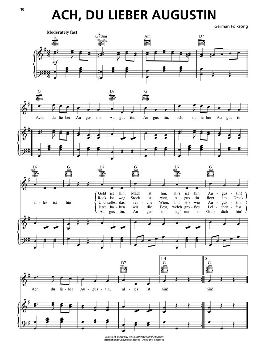 Big Book of German Songs