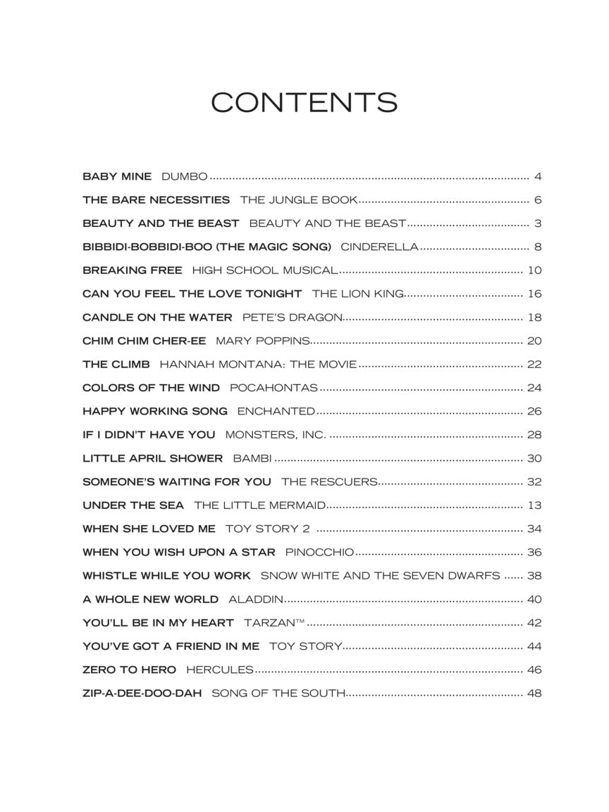 Really Easy Piano - Disney