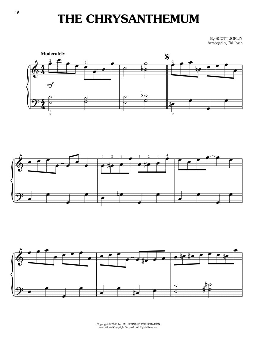 Ragtime Piano - Simply Authentic