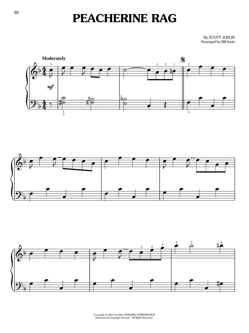 Ragtime Piano - Simply Authentic