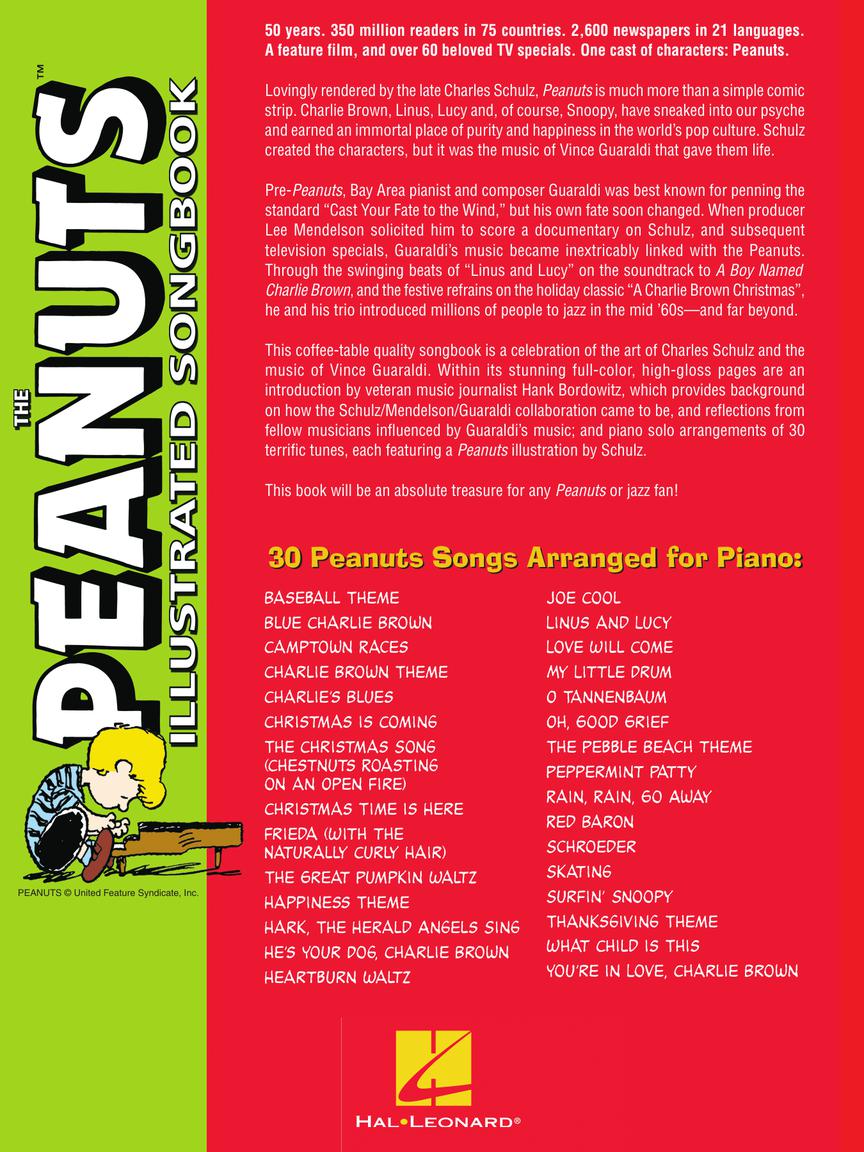 Peanuts® Illustrated Songbook - Piano Solo