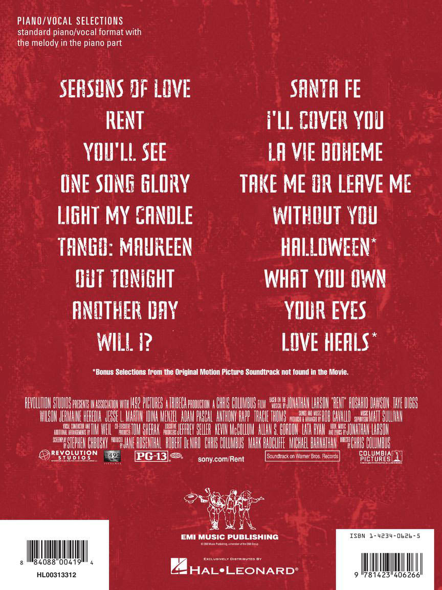 Rent - Movie Selections