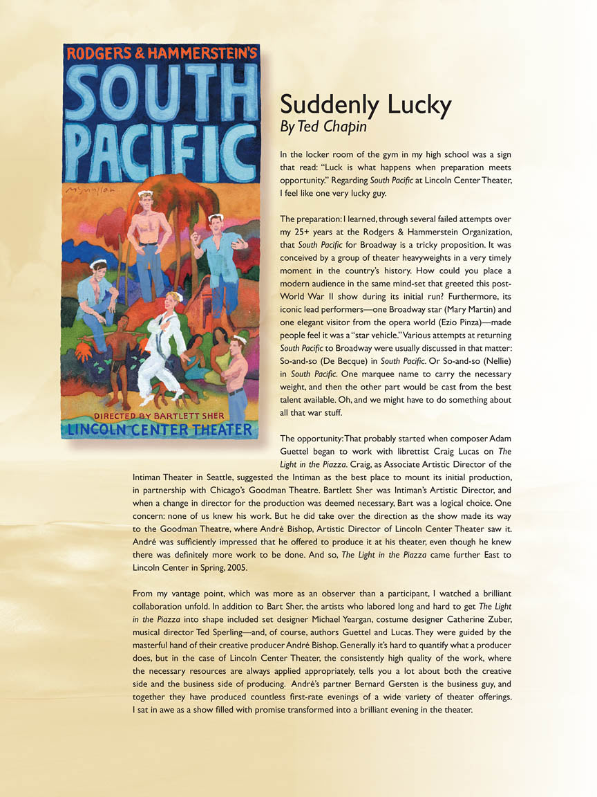South Pacific - Souvenir Folio Edition
