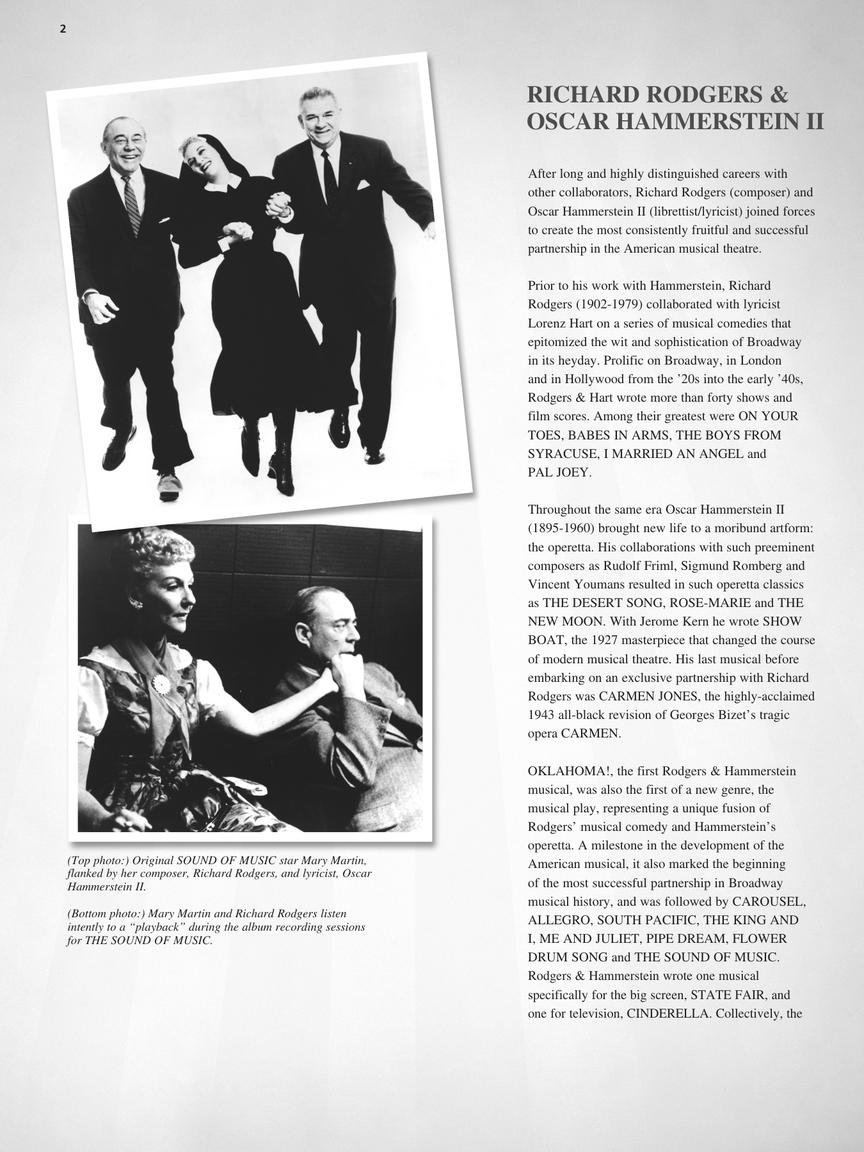 Sound of Music, The - Vocal Selections with Online Audio