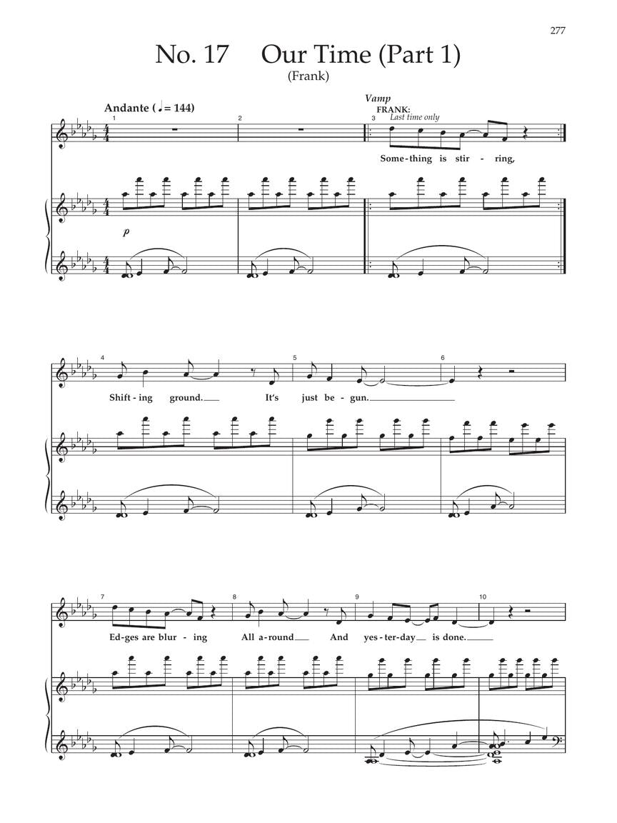 Merrily We Roll Along - Revised Vocal Score