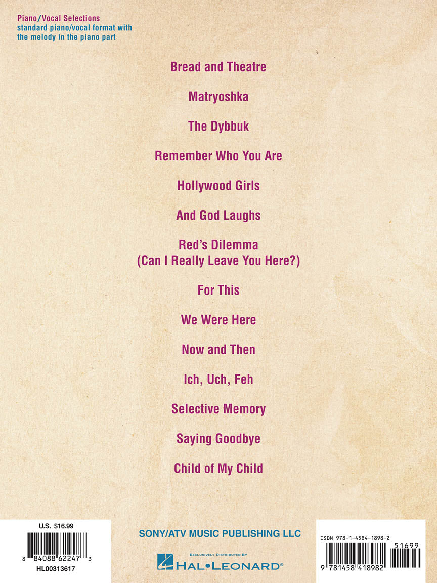 People in the Picture - Piano/Vocal Selections