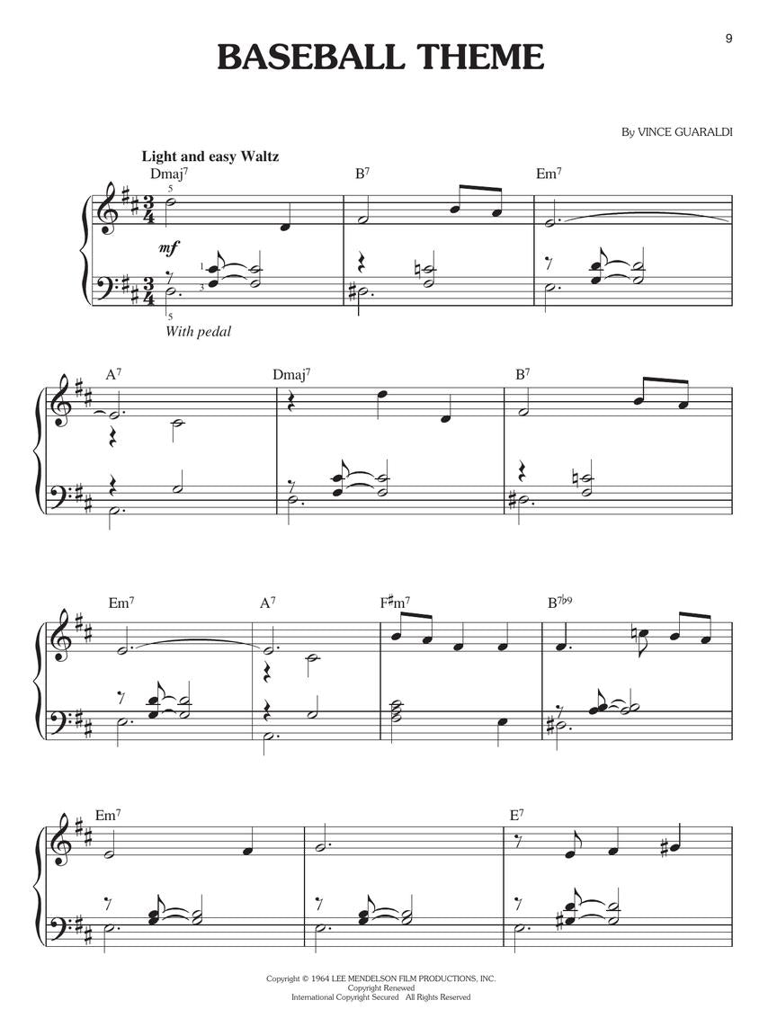 Charlie Brown Collection, The - Easy Piano