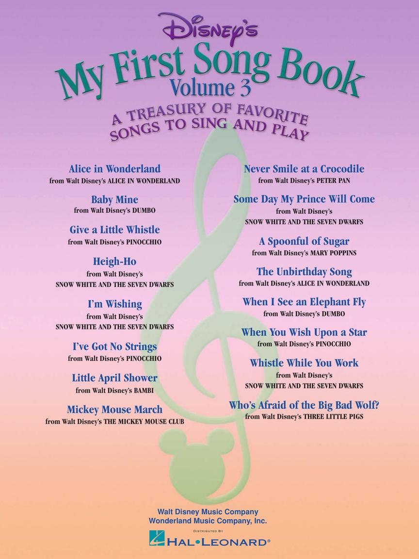 Disney's My First Songbook - Volume 3