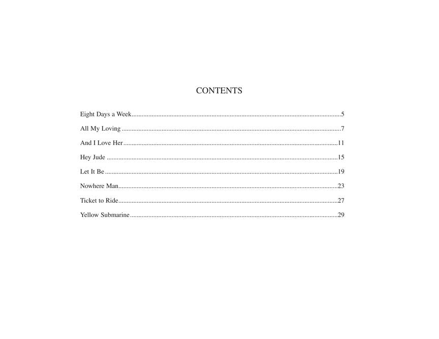 Beatles - Teaching Little Fingers to Play