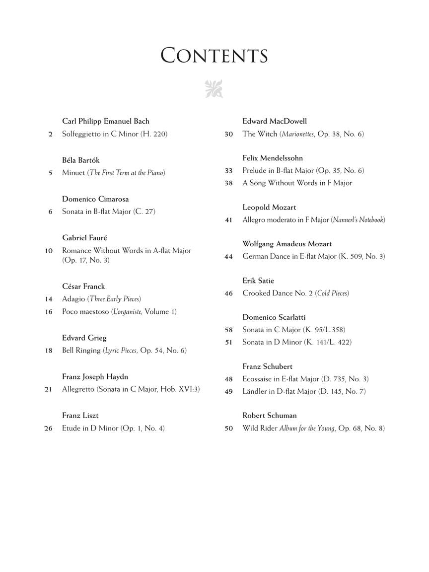 Piano Lessons From Classical Repertoire