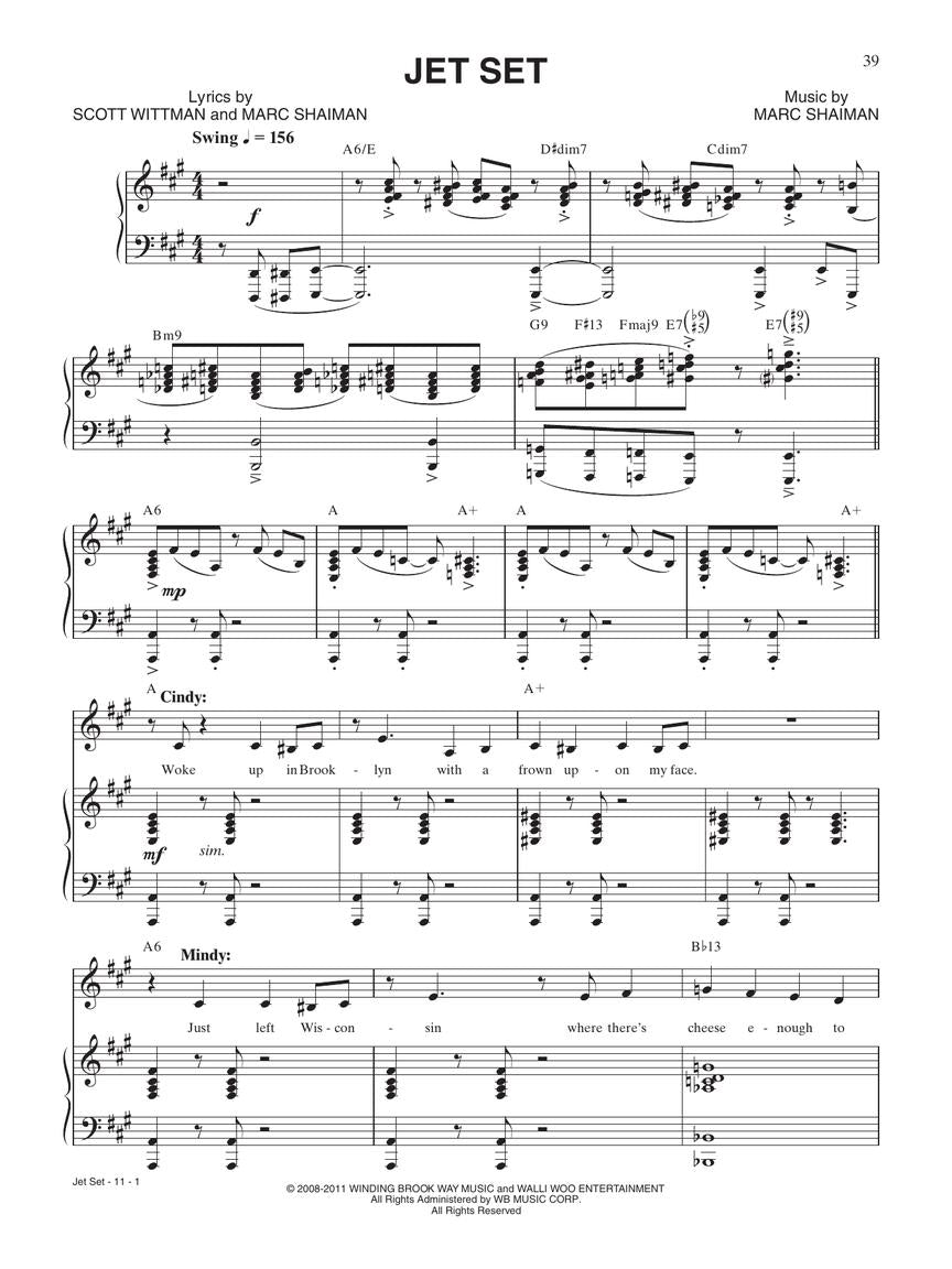 Catch Me If You Can - Vocal Selections