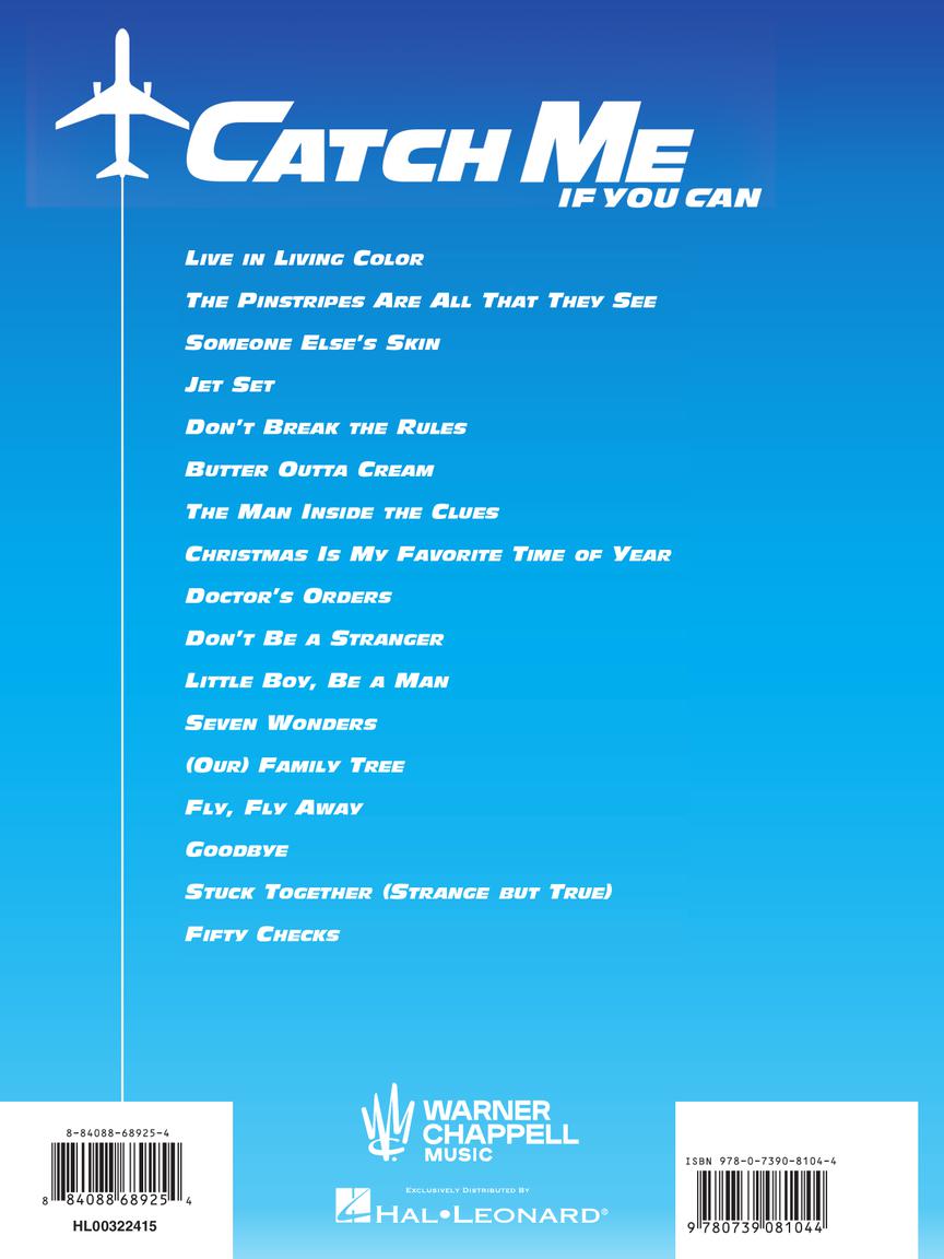 Catch Me If You Can - Vocal Selections