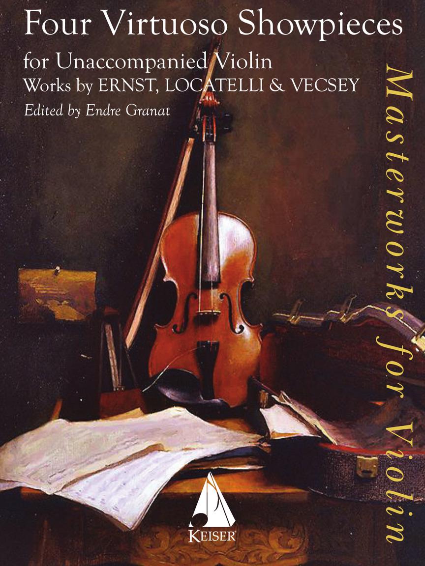 4 Virtuoso Showpieces for Solo Violin