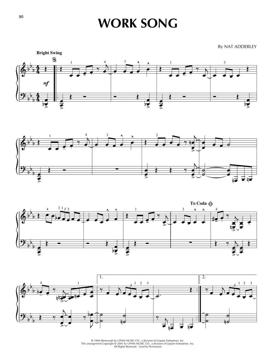 Hard Bop - Jazz Piano Solos, Vol. 6