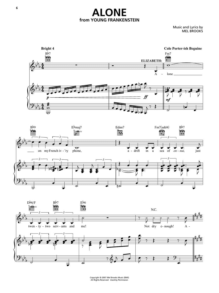 Brooks Songbook 23 Songs from Movies and Shows