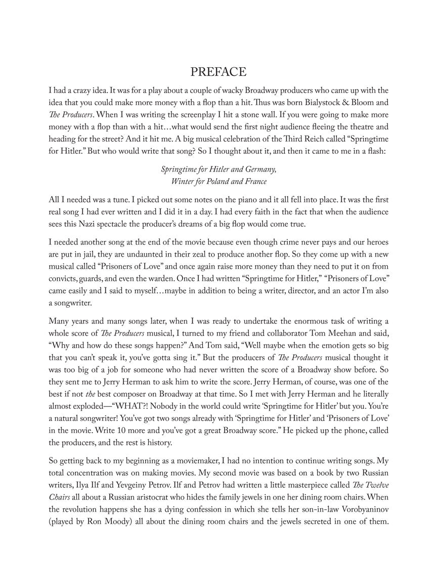 Brooks Songbook 23 Songs from Movies and Shows