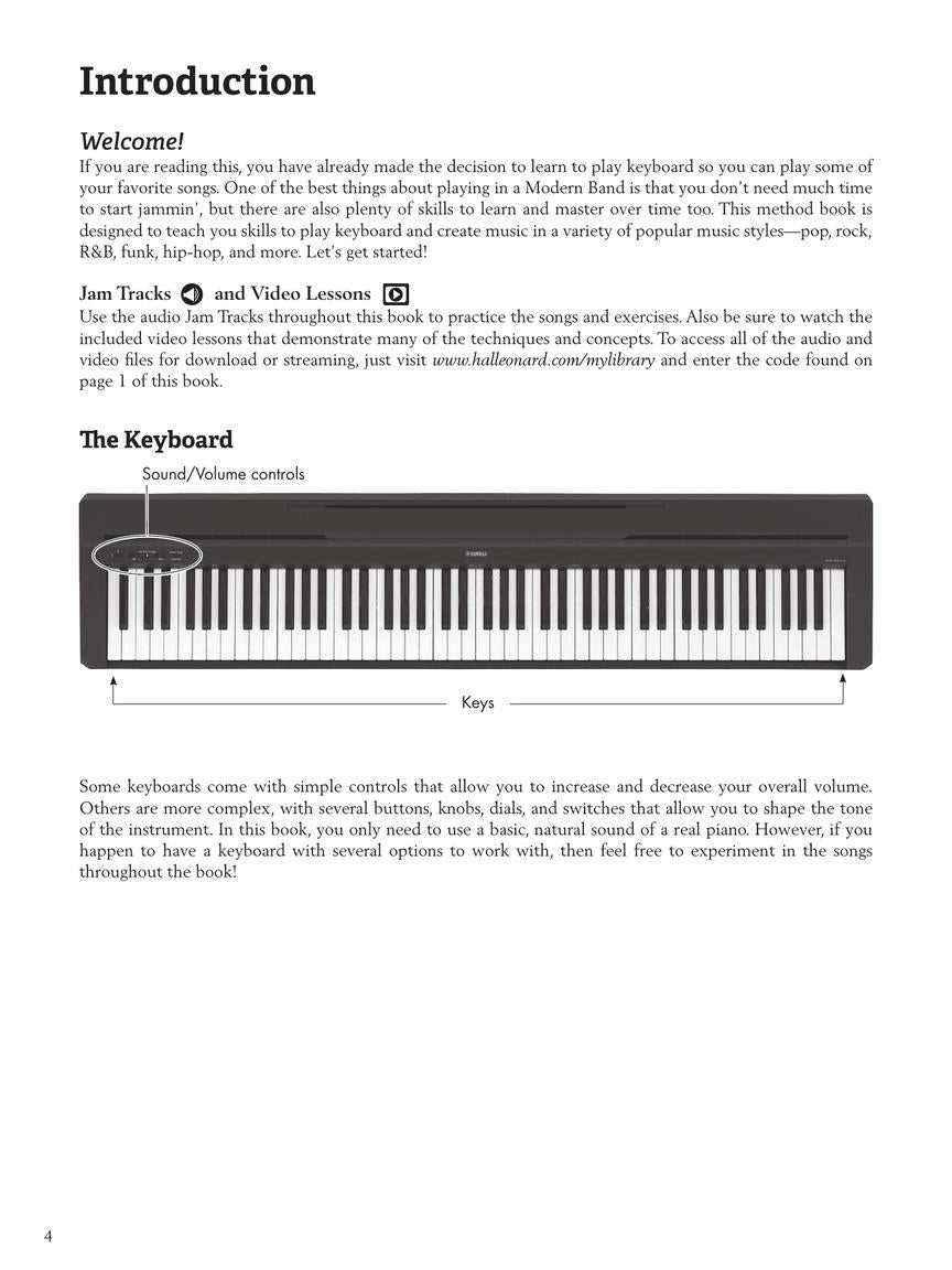 Modern Band Method – Keyboard, Book 1