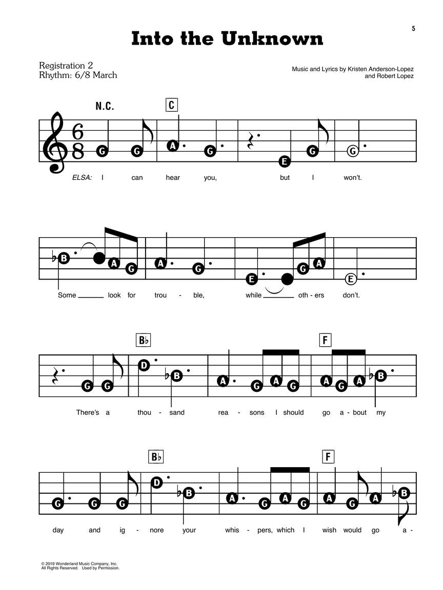 Frozen 2 E-Z Play Today Volume 149