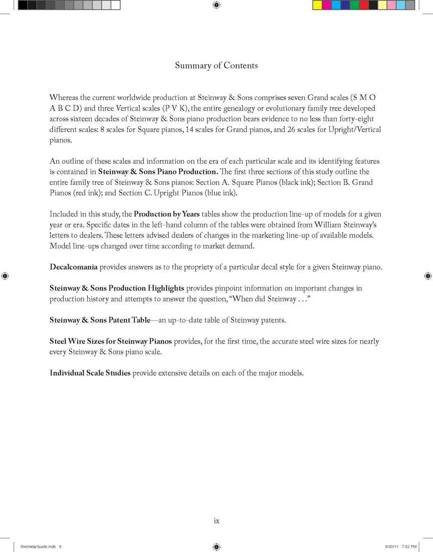 The Official Guide to Steinway Pianos