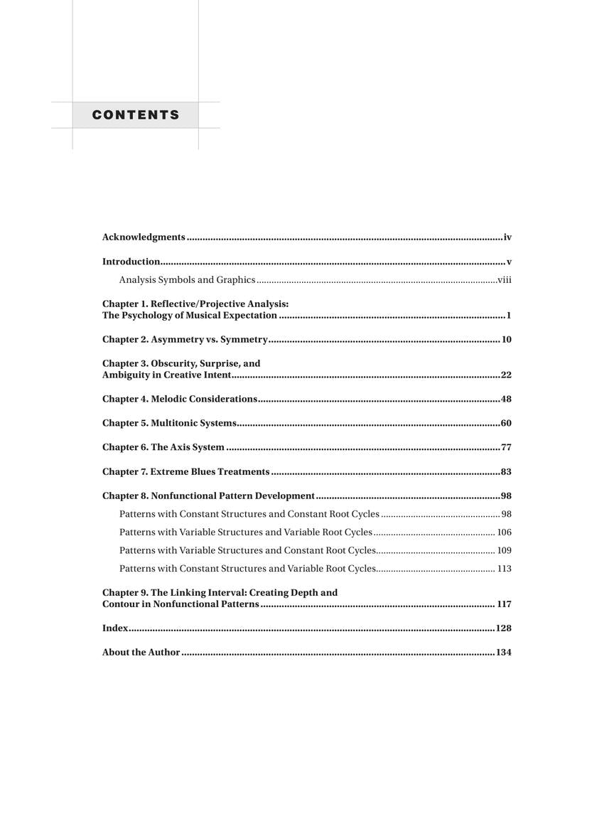 Modern Jazz Theory and Practice The Post-Bop Era