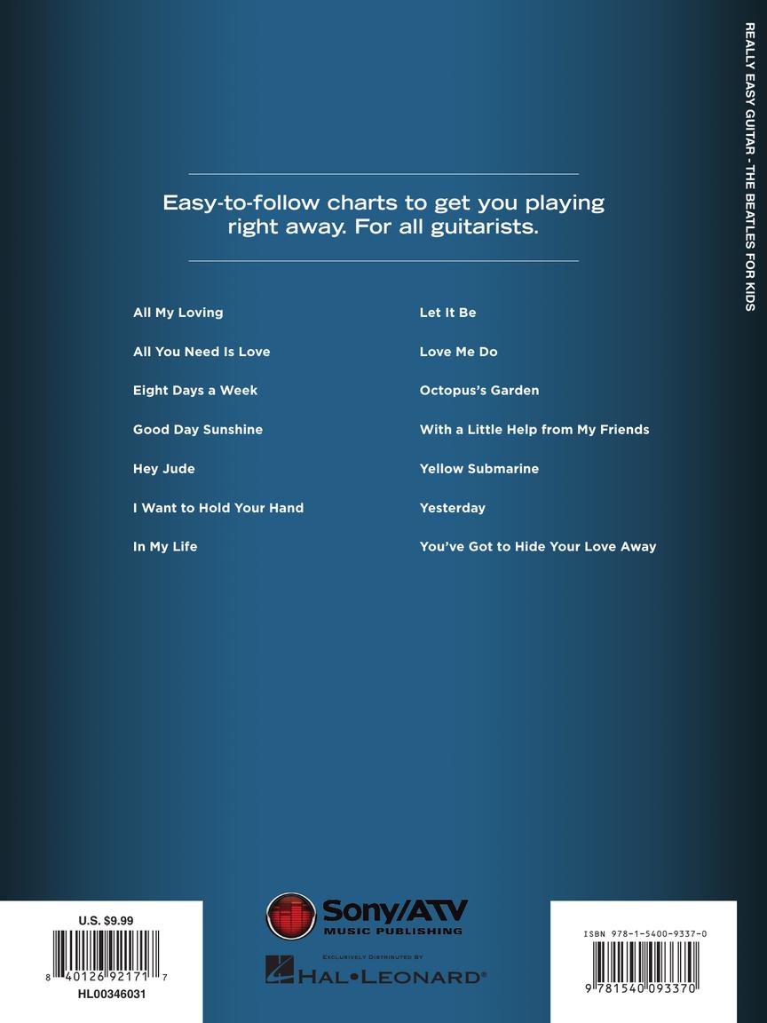 Beatles for Kids – Really Easy Guitar Series