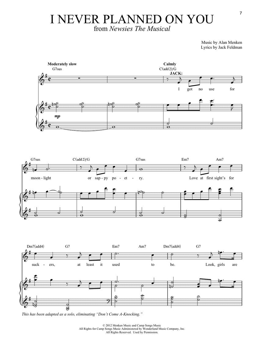 Disney Songs of the 2010s: Tenor or Baritone