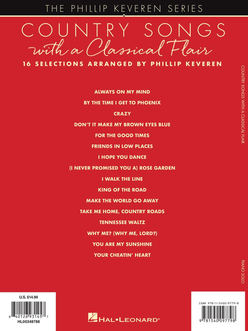 Country Songs with a Classical Flair