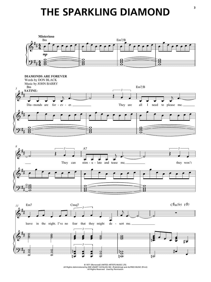 Moulin Rouge! The Musical Vocal Selections