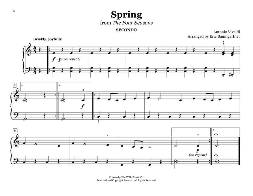 Thompson First Classical Duets