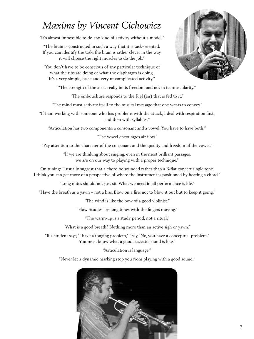 Cichowicz – Fundamental Studies for Developing Trumpet Players