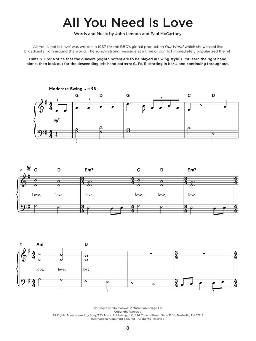 Beatles Collection – Really Easy Piano