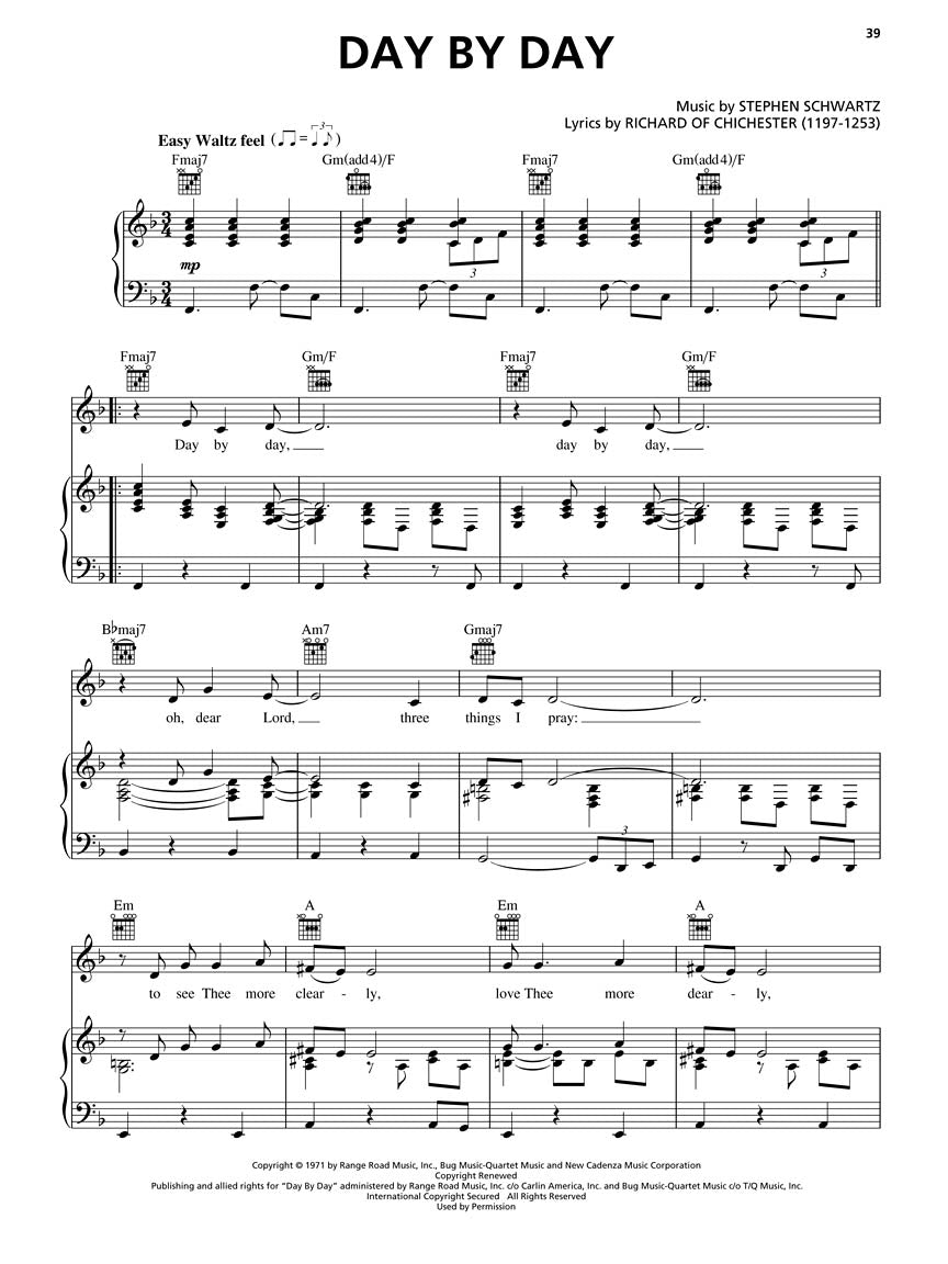 Godspell - Vocal Selections