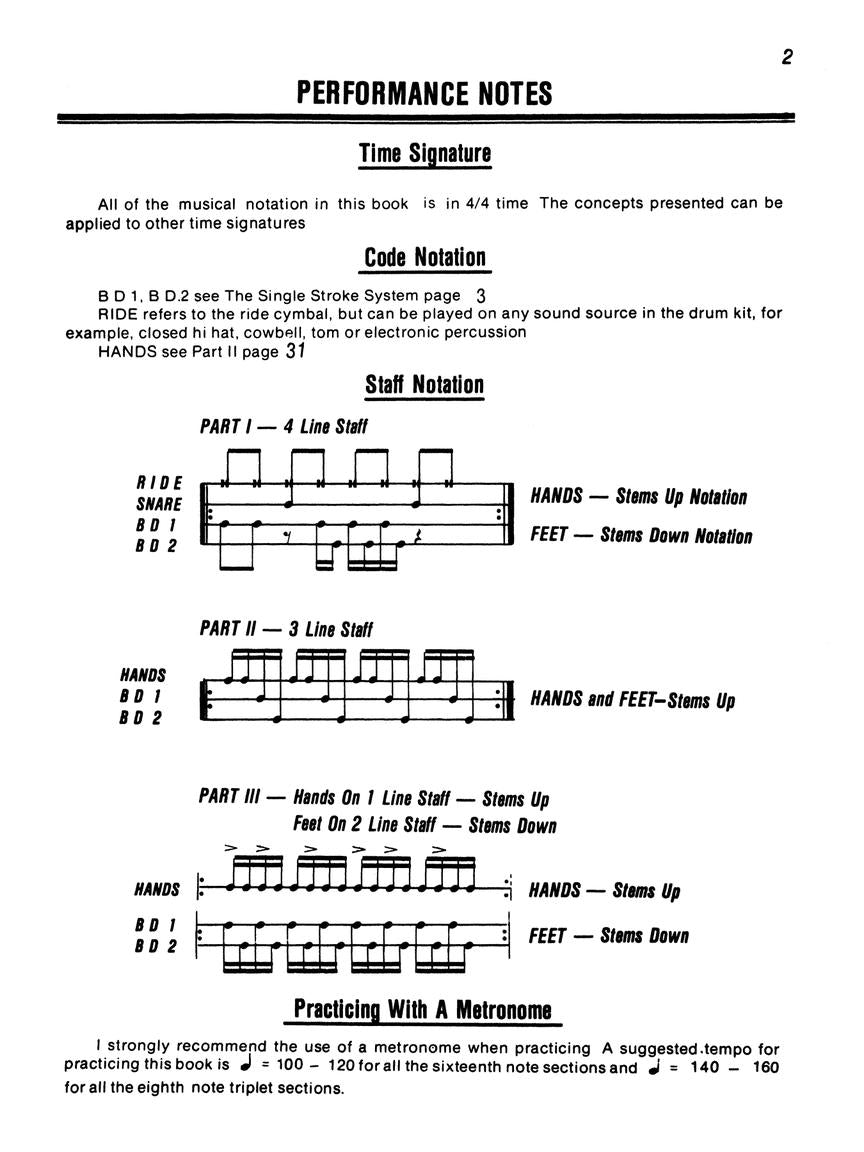 Double Bass Drumming