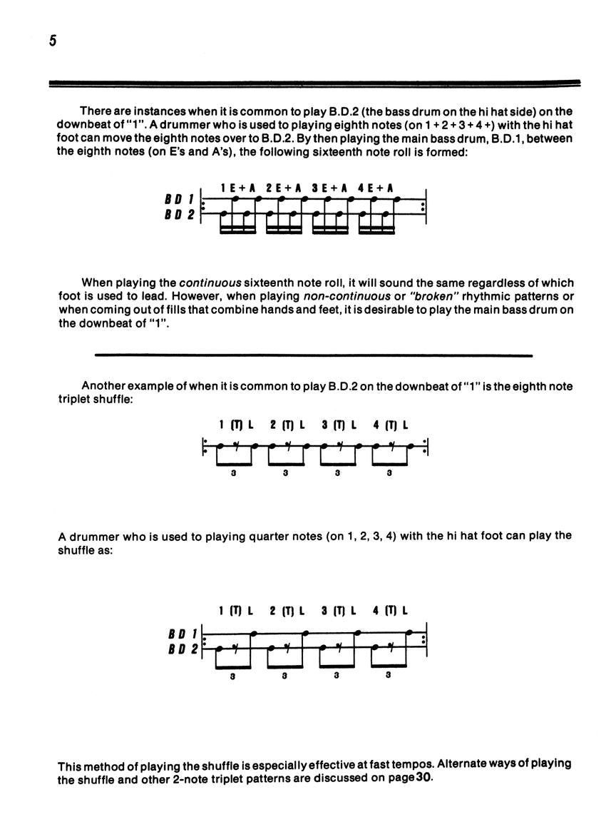 Double Bass Drumming