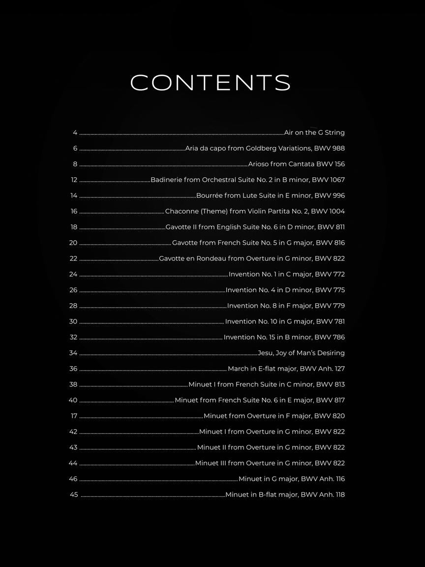 Bach First 50 Bach Pieces You Should Play on the Piano