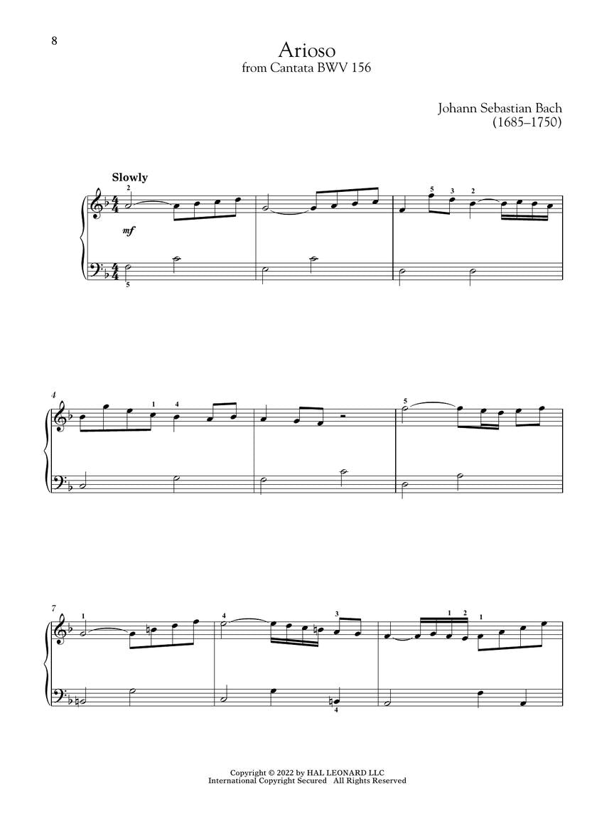 Bach First 50 Bach Pieces You Should Play on the Piano