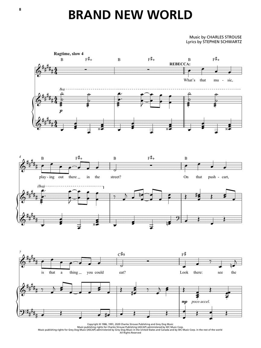 Rags Revised Vocal Selections