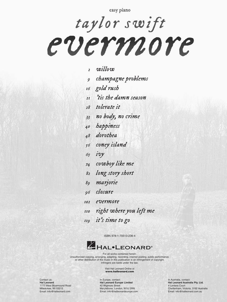 Taylor Swift – Evermore
