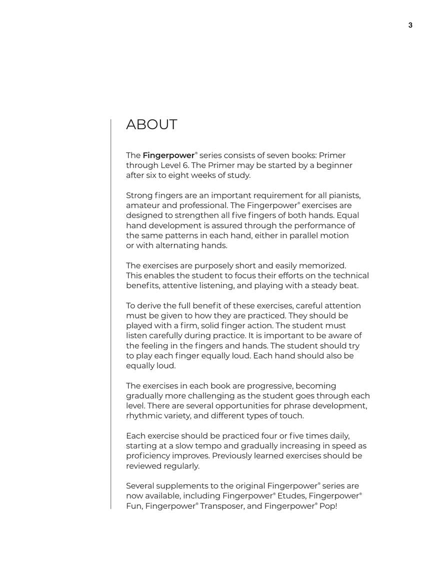 Schaum Fingerpower Anthology