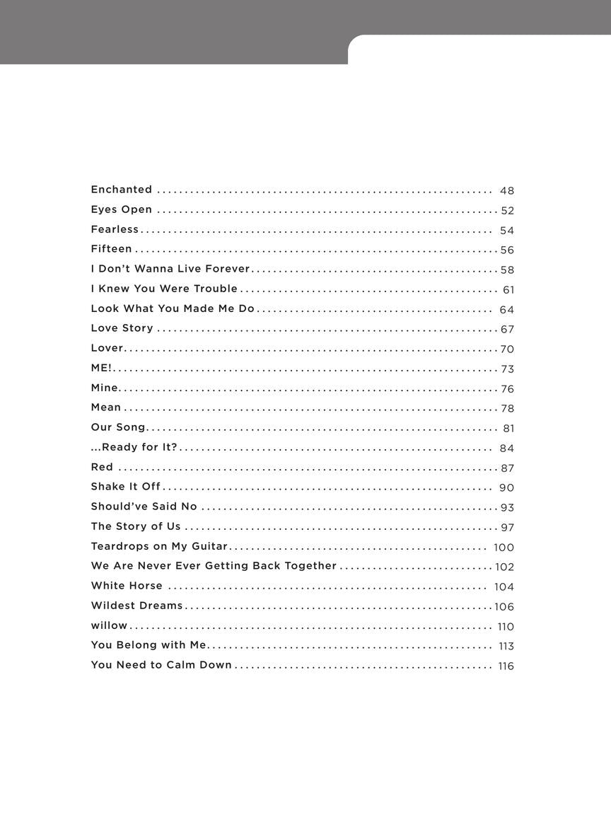 Swift 40 Taylor Swift Songs