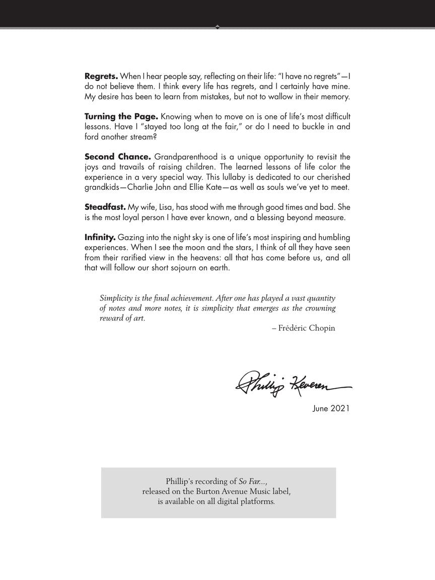 Keveren So Far 12 Introspective Pieces