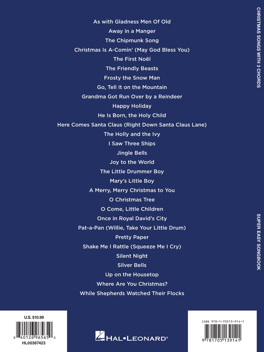 Christmas Songs with 3 Chords