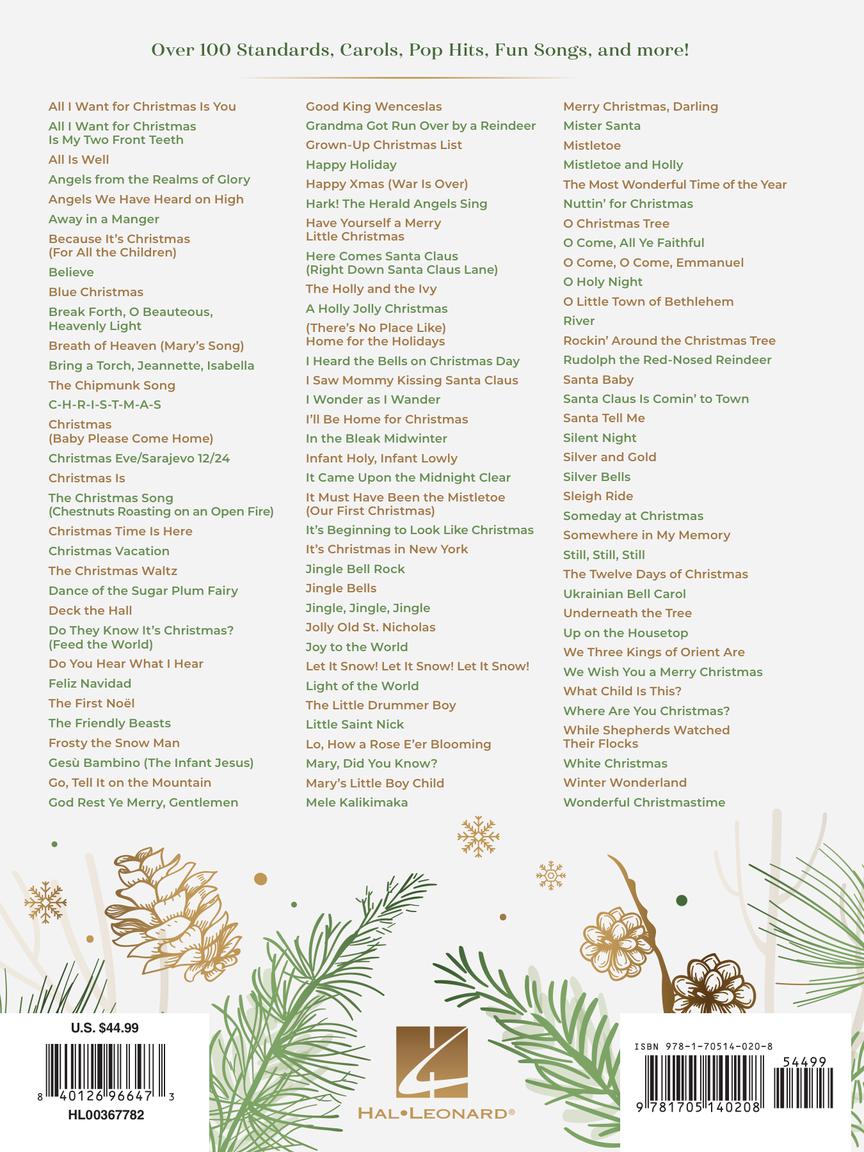 Christmas Sheet Music Anthology