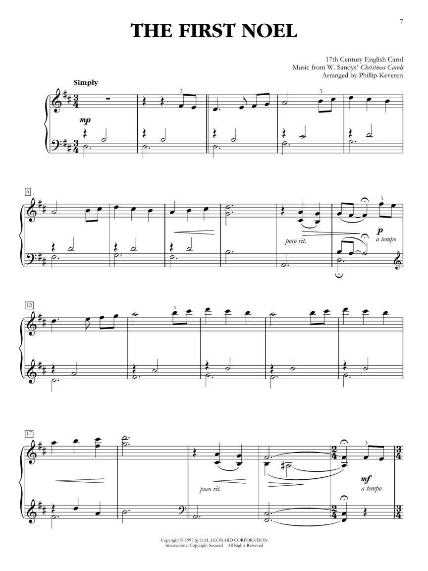 Christmas Reflections: 15 Calming Carols for Easy Solo Piano