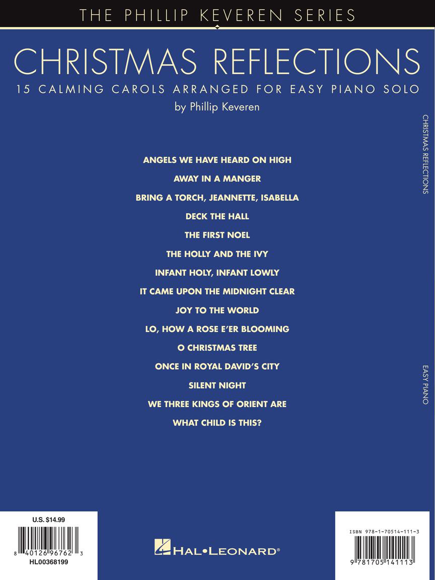 Christmas Reflections: 15 Calming Carols for Easy Solo Piano